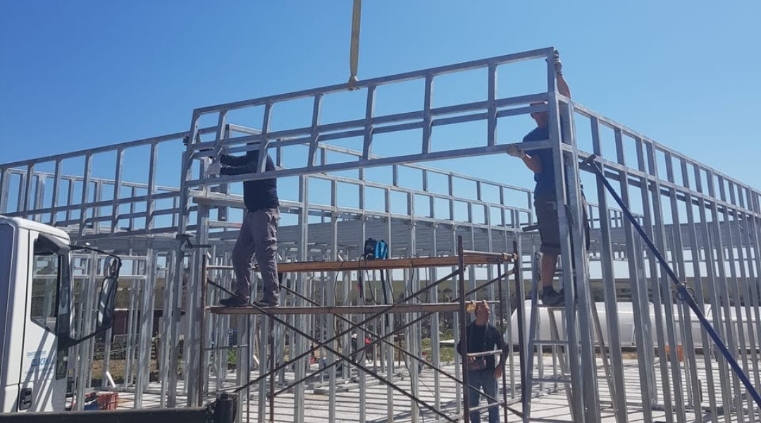 Sistema ECOBUILD en construcción