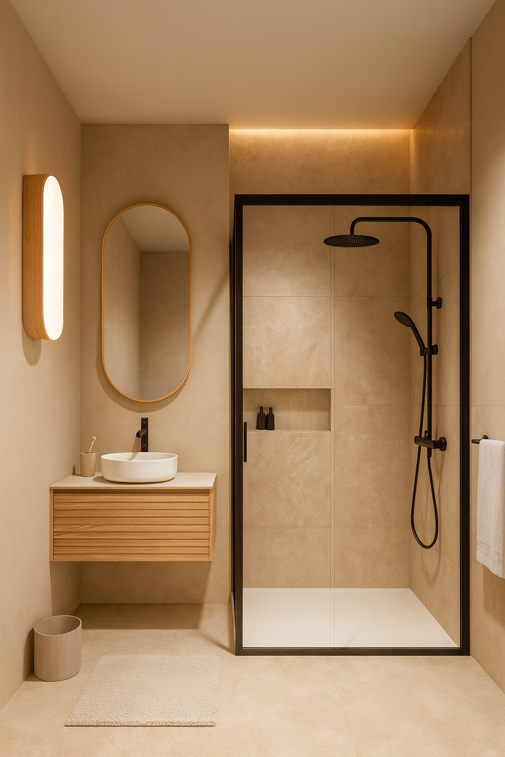 Baño casa móvil autosuficiente