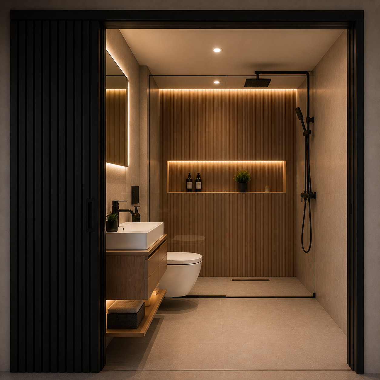 NOMAD Glamping Suite interior